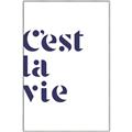 Picture of Cest La Vie II _GroupedProduct_Rectangle_Portrait_Canvas_Framed_