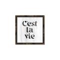 Picture of Cest La Vie III _GroupedProduct_Square_Canvas_Framed_