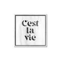 Picture of Cest La Vie III _GroupedProduct_Square_Canvas_Framed_