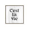 Picture of Cest La Vie III _GroupedProduct_Square_Canvas_Framed_