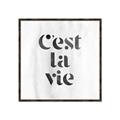 Picture of Cest La Vie III _GroupedProduct_Square_Canvas_Framed_