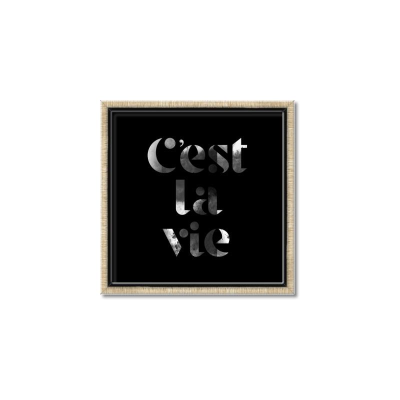 Picture of Cest La Vie IV _GroupedProduct_Square_Canvas_Framed_