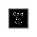 Picture of Cest La Vie IV _GroupedProduct_Square_Canvas_Framed_