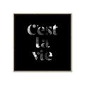 Picture of Cest La Vie IV _GroupedProduct_Square_Canvas_Framed_