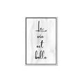 Picture of La Vie Est Belle _GroupedProduct_Rectangle_Portrait_Canvas_Framed_