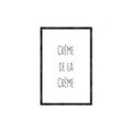 Picture of Creme De La Creme _GroupedProduct_Rectangle_Portrait_Canvas_Framed_