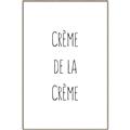 Picture of Creme De La Creme _GroupedProduct_Rectangle_Portrait_Canvas_Framed_