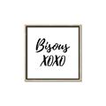 Picture of Bisous V _GroupedProduct_Square_Canvas_Framed_