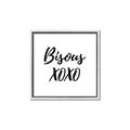 Picture of Bisous V _GroupedProduct_Square_Canvas_Framed_