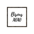 Picture of Bisous V _GroupedProduct_Square_Canvas_Framed_
