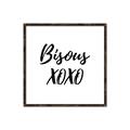 Picture of Bisous V _GroupedProduct_Square_Canvas_Framed_