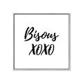 Picture of Bisous V _GroupedProduct_Square_Canvas_Framed_