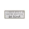 Picture of Be Kind I  _GroupedProduct_Panel_Landscape_Canvas_Framed_