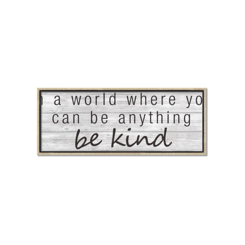 Picture of Be Kind I  _GroupedProduct_Panel_Landscape_Canvas_Framed_