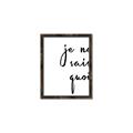 Picture of Je Ne Sais Quoi II _GroupedProduct_Rectangle_Portrait_Canvas_Framed_