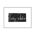 Picture of Tres Chic III _GroupedProduct_Rectangle_Landscape_Canvas_Framed_