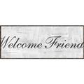 Picture of Welcome Friends I _GroupedProduct_Panel_Landscape_Canvas_Framed_