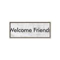 Picture of Welcome Friends II _GroupedProduct_Panel_Landscape_Canvas_Framed_