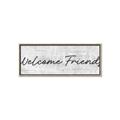Picture of Welcome Friends III _GroupedProduct_Panel_Landscape_Canvas_Framed_