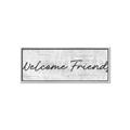 Picture of Welcome Friends III _GroupedProduct_Panel_Landscape_Canvas_Framed_