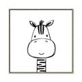Picture of Sketch Animal  II  _GroupedProduct_Square_Canvas_Framed_