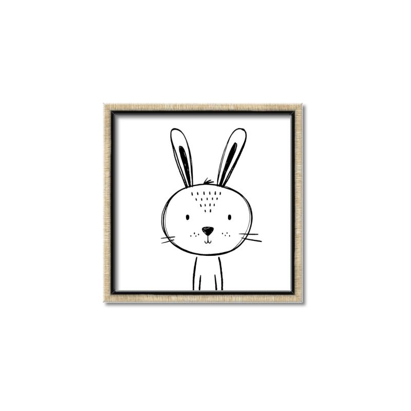 Picture of Sketch Animal  VII _GroupedProduct_Square_Canvas_Framed_