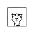 Picture of Sketch Animal  III _GroupedProduct_Square_Canvas_Framed_