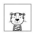 Picture of Sketch Animal  III _GroupedProduct_Square_Canvas_Framed_