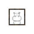 Picture of Sketch Animal  IV _GroupedProduct_Square_Canvas_Framed_