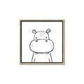 Picture of Sketch Animal  IV _GroupedProduct_Square_Canvas_Framed_