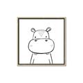 Picture of Sketch Animal  IV _GroupedProduct_Square_Canvas_Framed_