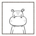 Picture of Sketch Animal  IV _GroupedProduct_Square_Canvas_Framed_
