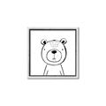 Picture of Sketch Animal V _GroupedProduct_Square_Canvas_Framed_