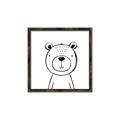 Picture of Sketch Animal V _GroupedProduct_Square_Canvas_Framed_