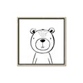 Picture of Sketch Animal V _GroupedProduct_Square_Canvas_Framed_