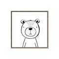 Picture of Sketch Animal V _GroupedProduct_Square_Canvas_Framed_