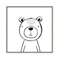 Picture of Sketch Animal V _GroupedProduct_Square_Canvas_Framed_