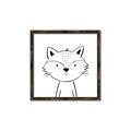 Picture of Sketch Aminal VI _GroupedProduct_Square_Canvas_Framed_