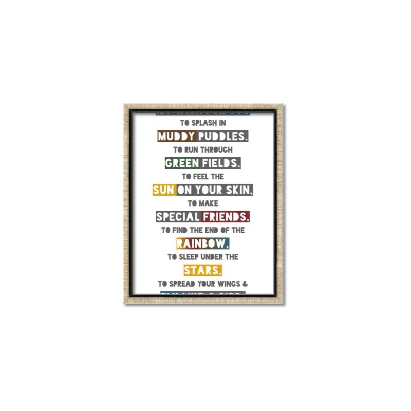 Picture of My Wish For You I _GroupedProduct_Rectangle_Portrait_Canvas_Framed_