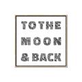 Picture of To The Moon I _GroupedProduct_Square_Canvas_Framed_