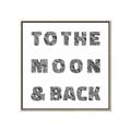 Picture of To The Moon I _GroupedProduct_Square_Canvas_Framed_