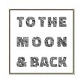 Picture of To The Moon I _GroupedProduct_Square_Canvas_Framed_