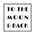 Picture of To The Moon II _GroupedProduct_Square_Canvas_Framed_