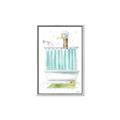 Picture of Shower Time _GroupedProduct_Rectangle_Portrait_Canvas_Framed_