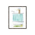 Picture of Shower Time _GroupedProduct_Rectangle_Portrait_Canvas_Framed_