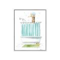 Picture of Shower Time _GroupedProduct_Rectangle_Portrait_Canvas_Framed_