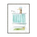 Picture of Shower Time _GroupedProduct_Rectangle_Portrait_Canvas_Framed_