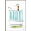 Picture of Shower Time _GroupedProduct_Rectangle_Portrait_Canvas_Framed_
