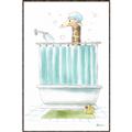 Picture of Shower Time _GroupedProduct_Rectangle_Portrait_Canvas_Framed_