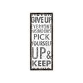 Picture of Never Give Up II _GroupedProduct_Panel_Portrait_Canvas_Framed_
